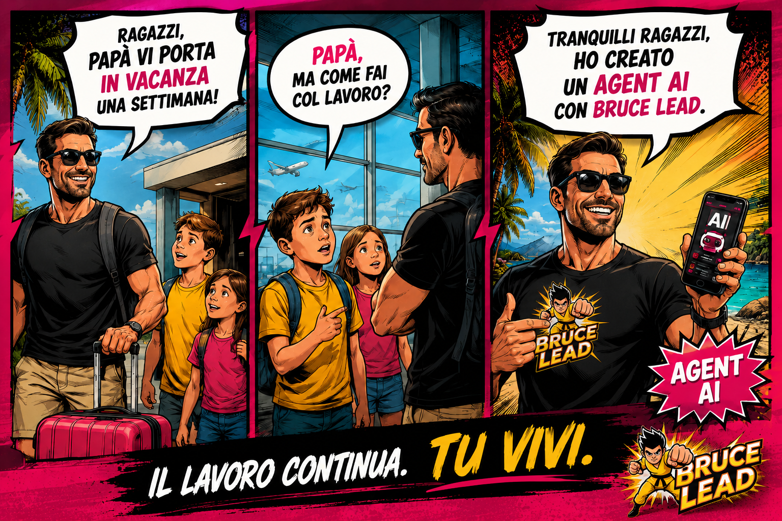 Agent AI: Lavoro continua, tu vivi